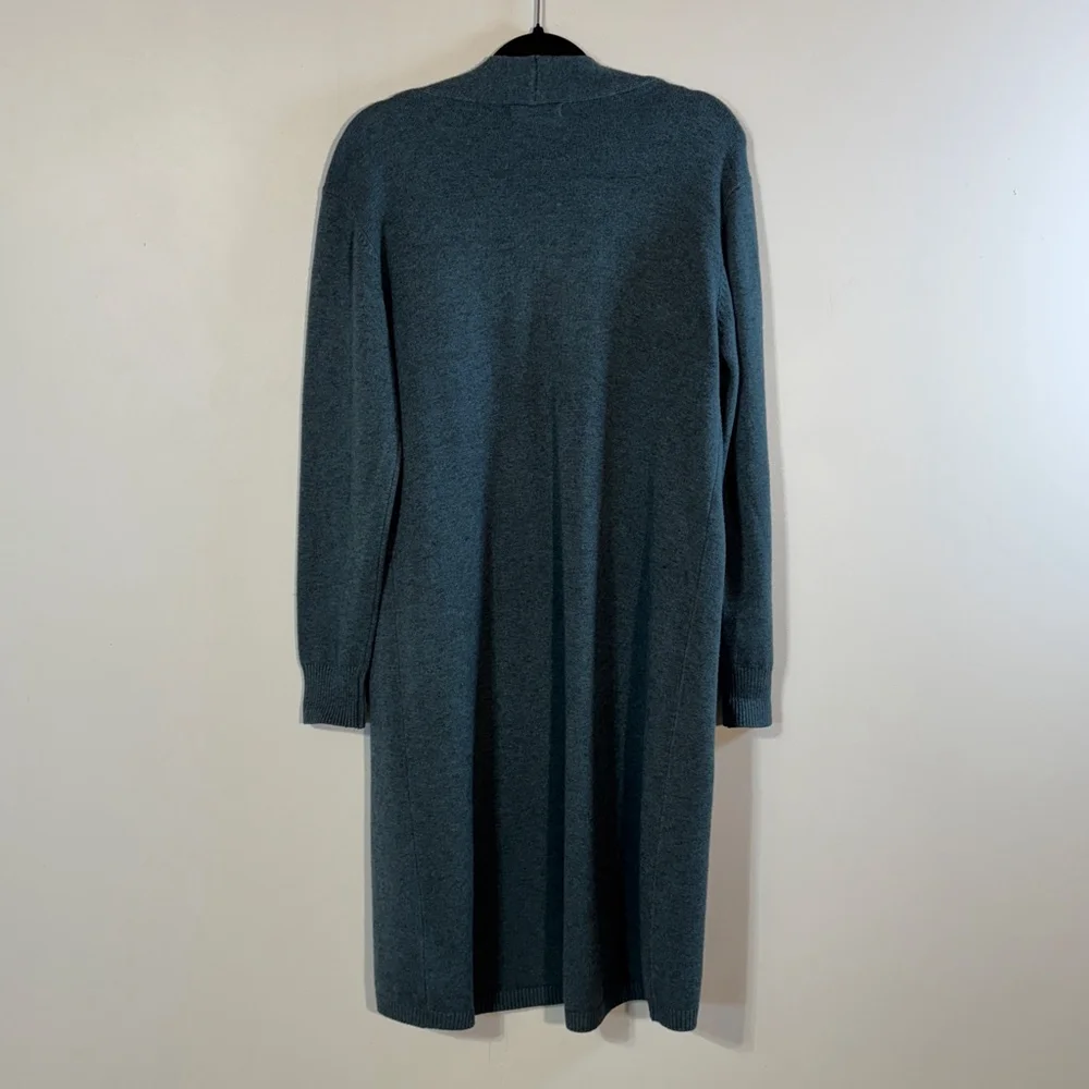 Modal Orange Fashion Village Teal Long Soft Touch Cardigan Women’s S/M Pockets